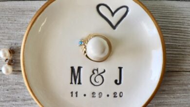 Make your own personalized photo ring dish