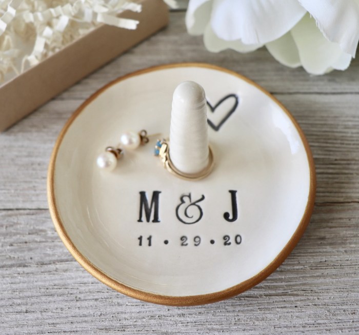 Make your own personalized photo ring dish