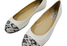 Jimmy choos signature ballet pump made in italy