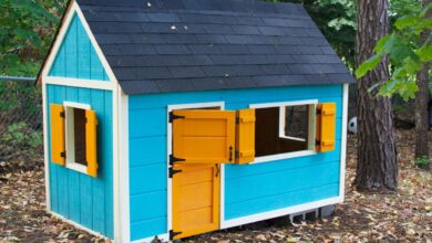 Make a collapsible play house