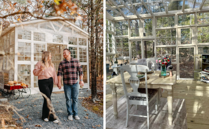 A bakery greenhouse date