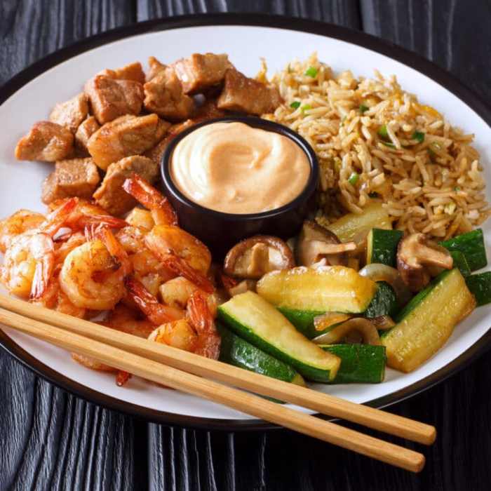 Yum sauce hibachi sauce
