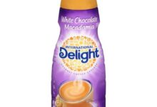 Macadamia nut coffee creamer