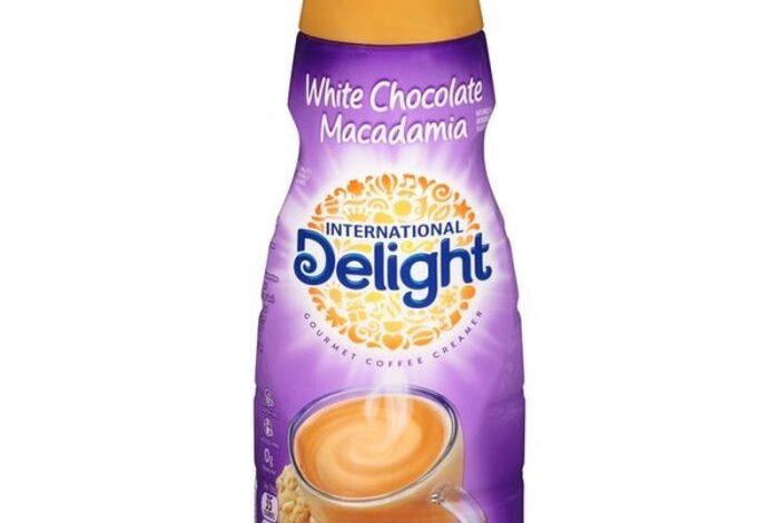 Macadamia nut coffee creamer