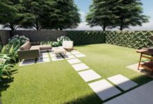 A backyard makeover for our outdoor pavilion before after
