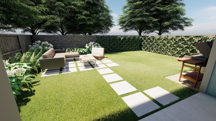 A backyard makeover for our outdoor pavilion before after