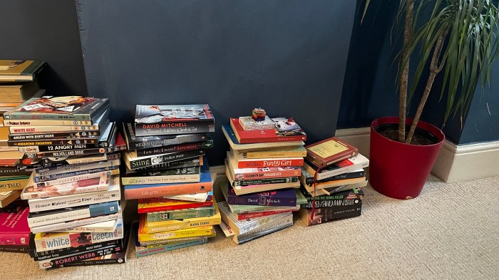 How i decluttered my book collection