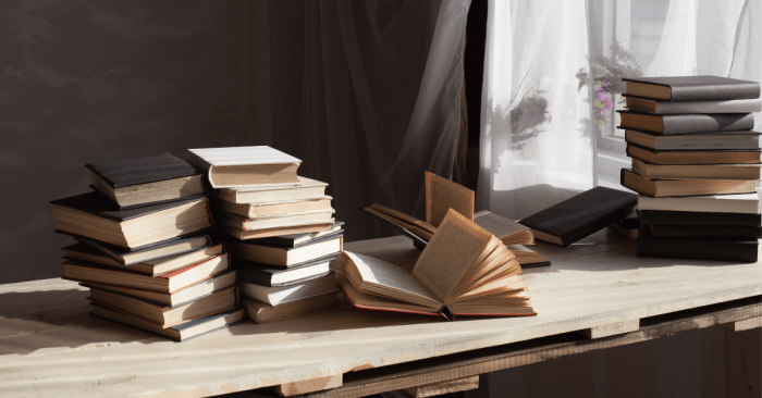 How i decluttered my book collection