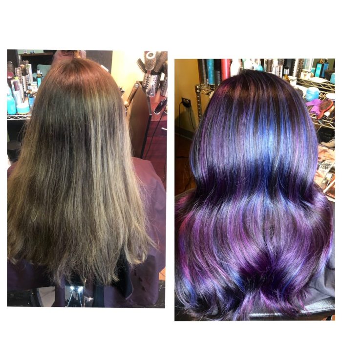 At work with do or dye salon