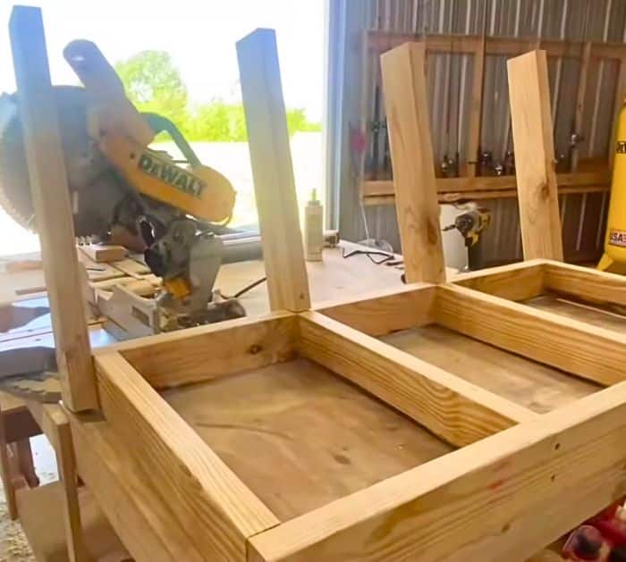 Swing porch diy arbor build freestanding bed outdoor ideas plans wooden swings backyard projects garden paint designs terrific revamp will