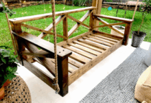 Porch swing diy really you can do it