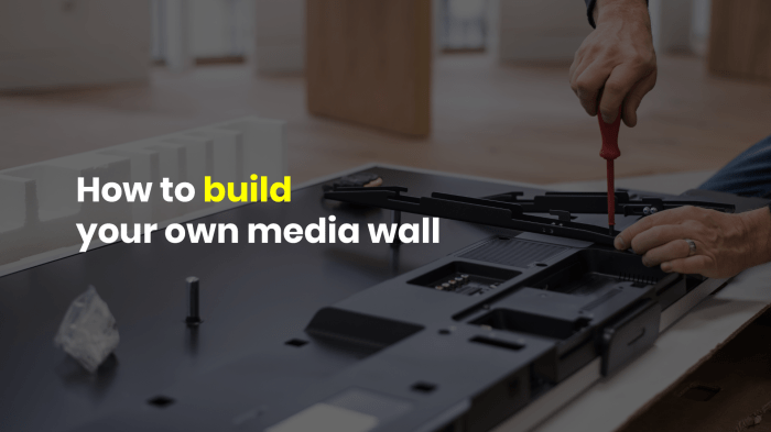 Make your own media cabinet