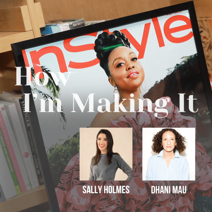 Catch up with instyle eic sally holmes plus talk with designer aurora james