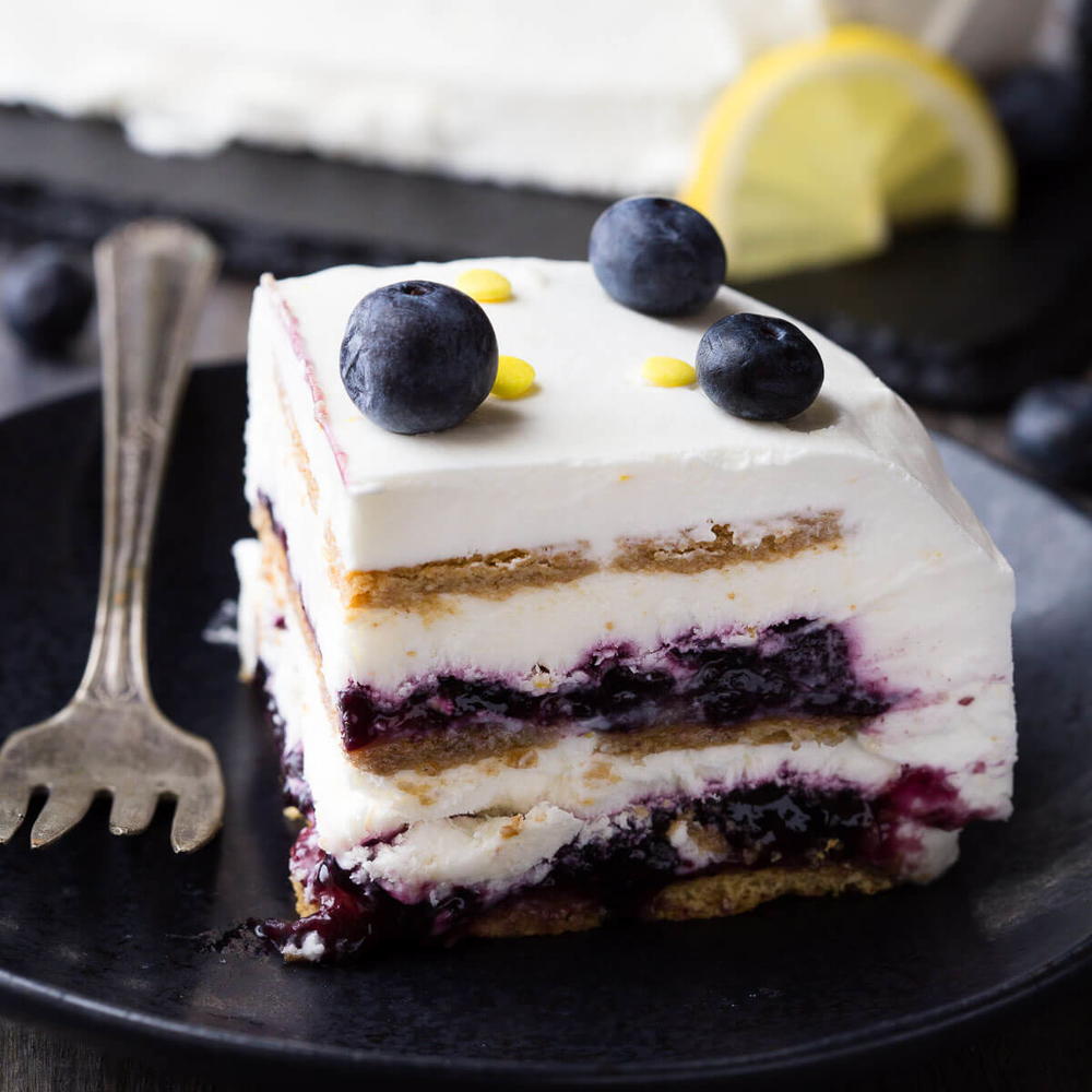 Lemon icebox cake blueberry recipe sallysbakingaddiction dessert cream baking