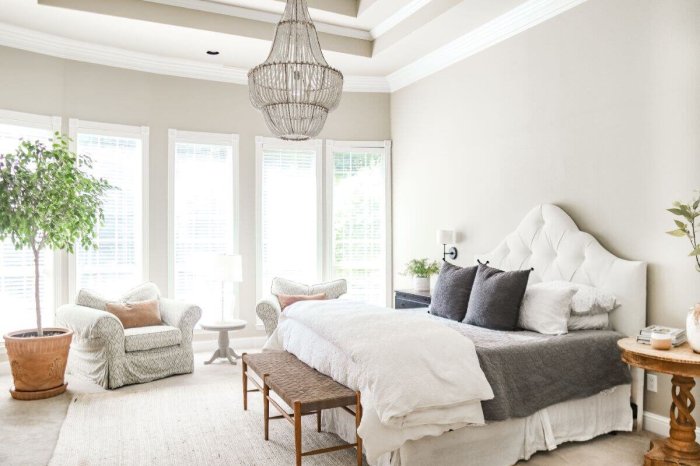 Progress bedroom master
