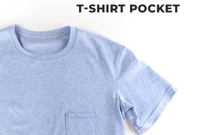 Diy pocket embroidery shirt