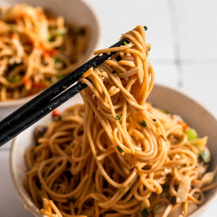 Noodles miso butter