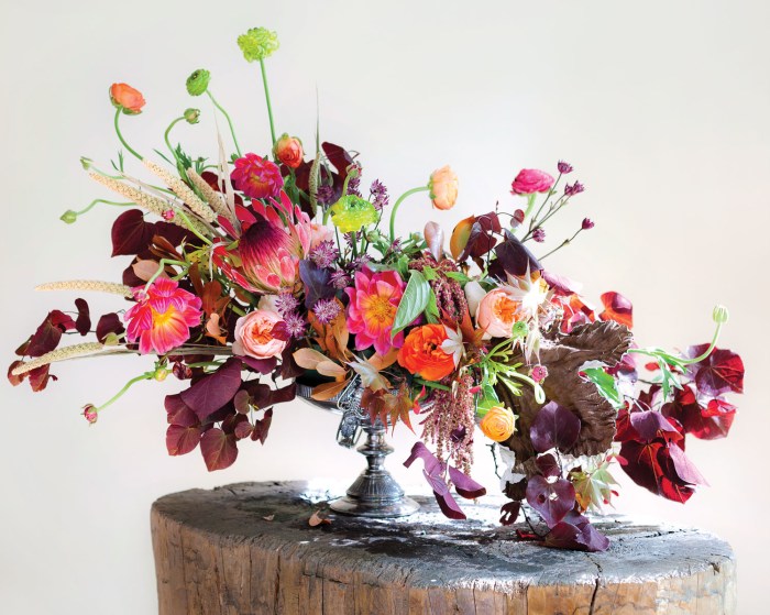 Tips for autumn floral arrangements