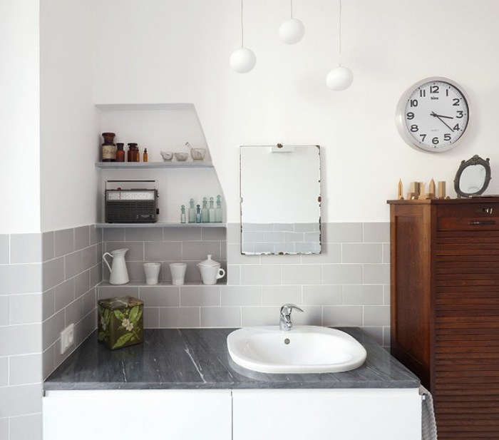 Bathroom small ideas remodel after before update room organize makeover diy sink look blonde much hang make organization may boring Abm studio the tiny bathroom before