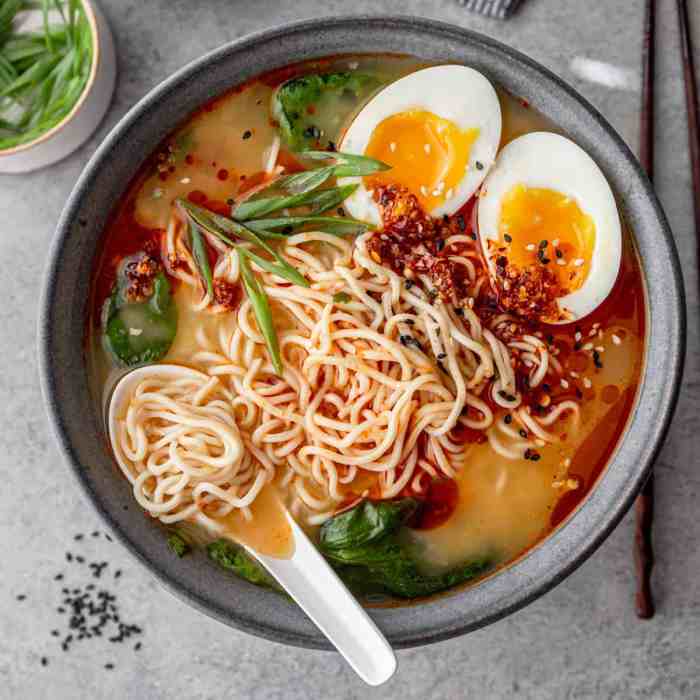 Quick easy homemade ramen