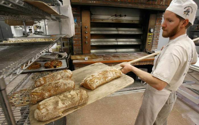 A work with back in the day bakery