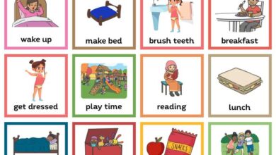 Toddler preschool visual schedule diy with free chart printables