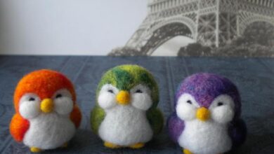 Needle felted sheep handmade cleo wool crafts made