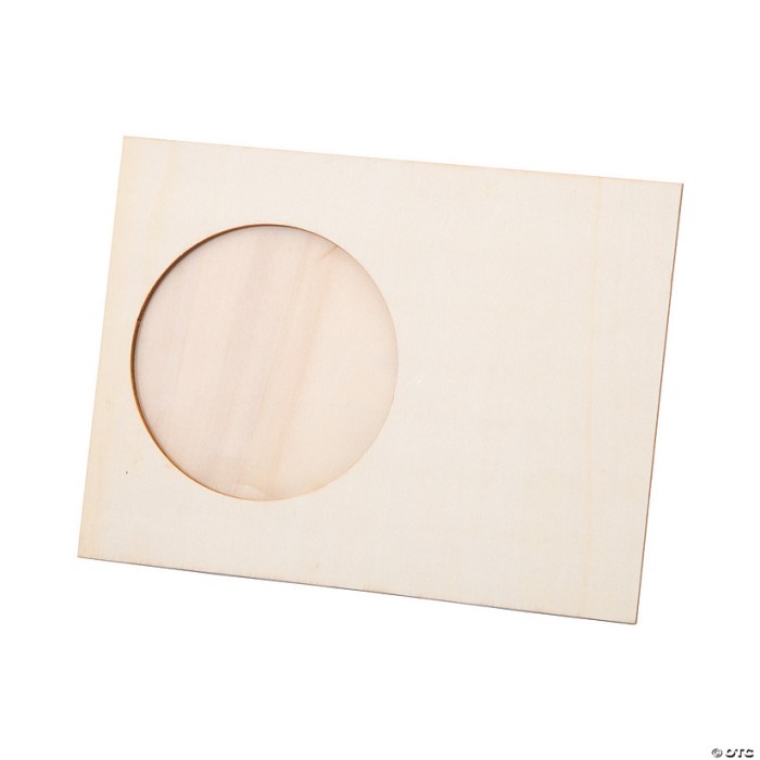 Frames stylish circle simple abeautifulmess Wooden circle photo frame diy