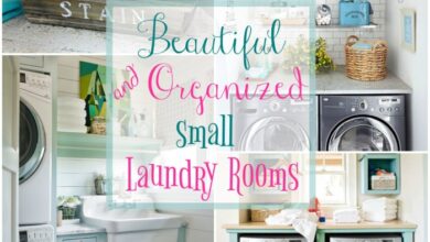 Laundry room design organization tips