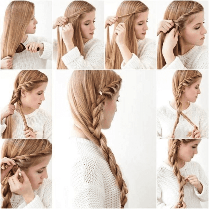 How to style a side braid two ways