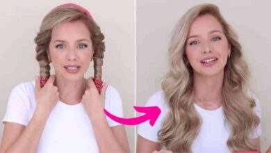 Five easy hairstyles with a headband