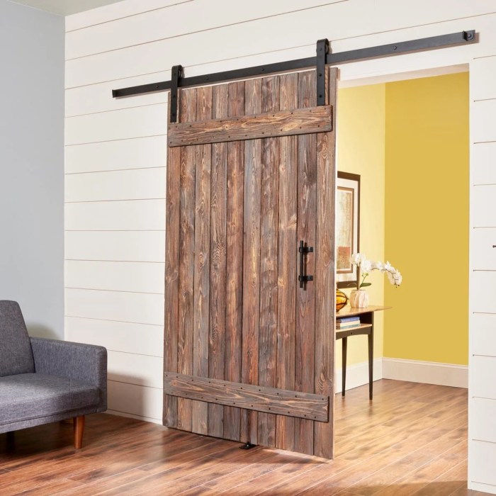 Modern barn door diy