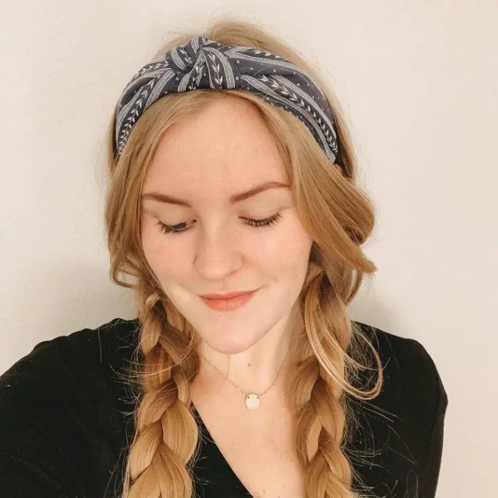 Five easy hairstyles with a headband